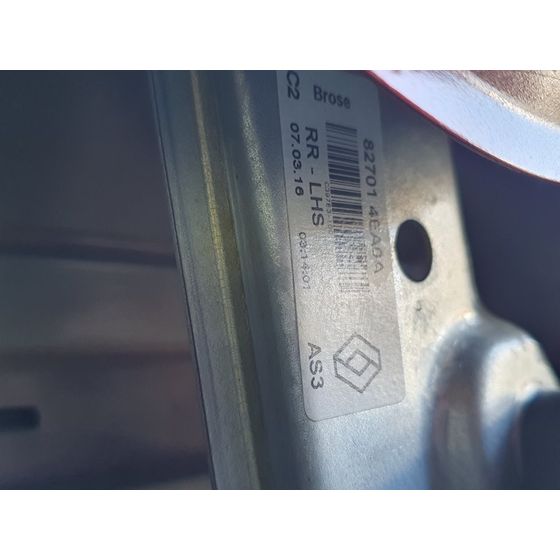 Elevalunas Trasero Izquierdo Para Renault Kadjar