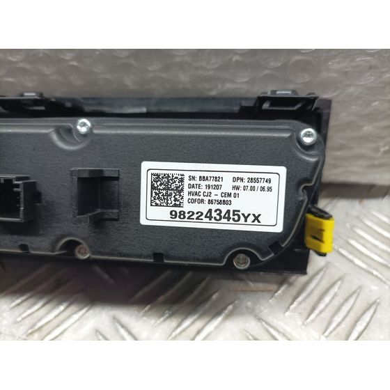 Mando Climatizador para Opel Grandland X