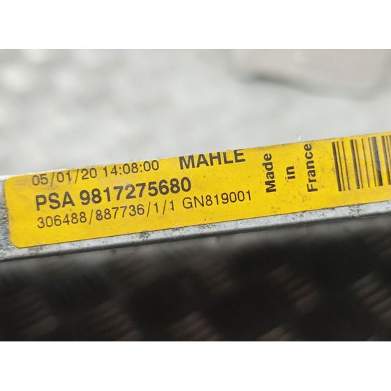 Condensador / Radiador Aire Acondicionado Para Opel Grandland X