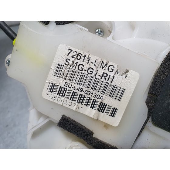 Cerradura Puerta Trasera Derecha Para Honda Civic Berlina 5