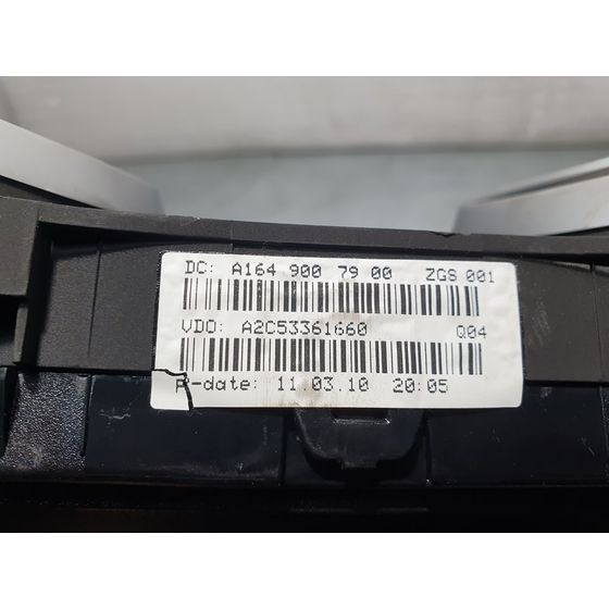 Cuadro Instrumentos para Mercedes-Benz Clase M (W164)