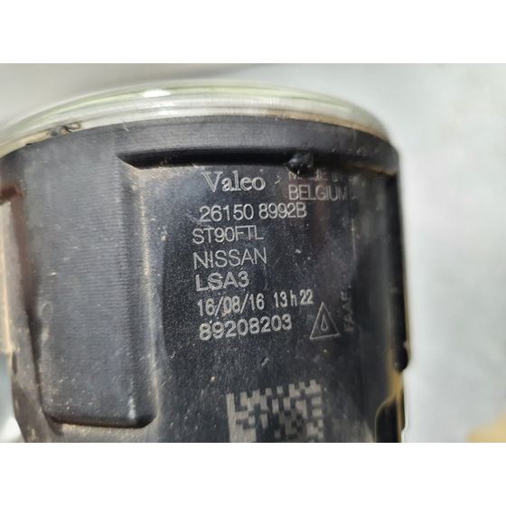 Faro Antiniebla Derecho Para Nissan Qashqai