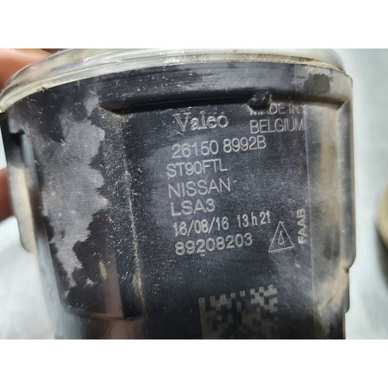 Faro Antiniebla Izquierdo Para Nissan Qashqai