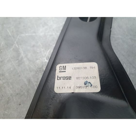 Elevalunas Delantero Derecho Para Opel Zafira Tourer