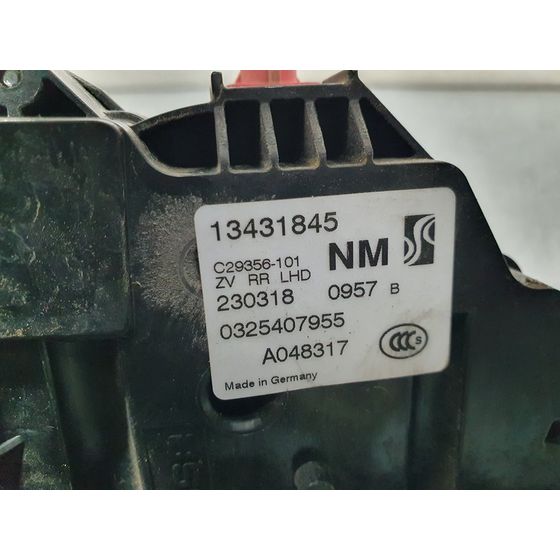 Cerradura Puerta Trasera Derecha Para Opel Corsa E