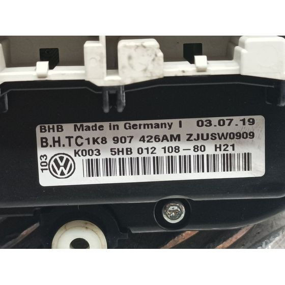 Mando Calefaccion / Aire Acondicionado para Volkswagen Caddy Furgón/Kombi