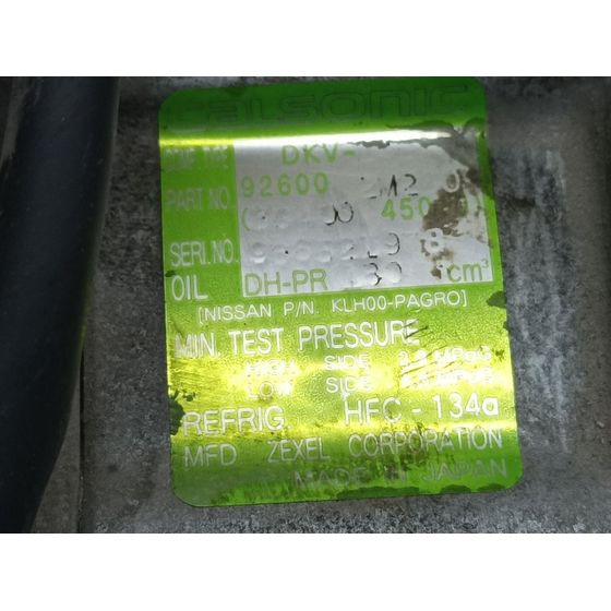 Compresor Aire Acondicionado Para Nissan Almera