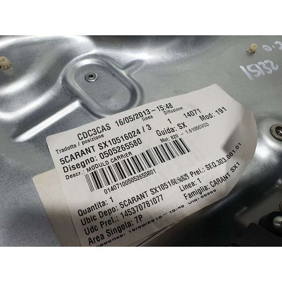 Elevalunas Delantero Izquierdo Para Alfa Romeo Giulietta