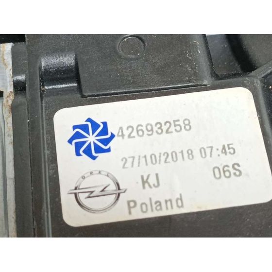 Elevalunas Delantero Derecho Para Opel Mokka X