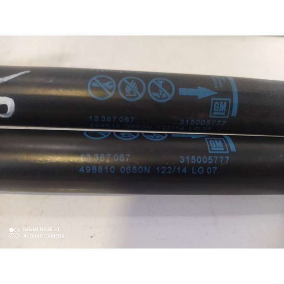 Amortiguadores Maletero / Porton para Opel Zafira Tourer