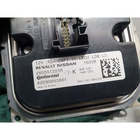Centralita Faro Para Renault Kadjar