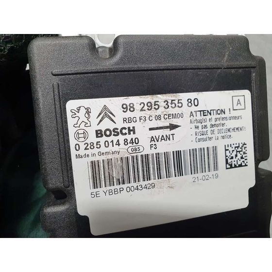Centralita Airbag Para Citroen C4 Cactus