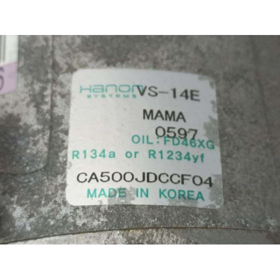 Compresor Aire Acondicionado Para Kia Cee'd