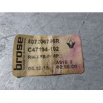 Elevalunas Delantero Derecho Para Renault Megane Iv Berlina 5P