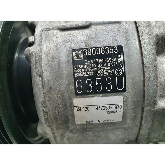 Compresor Aire Acondicionado Para Opel Corsa E