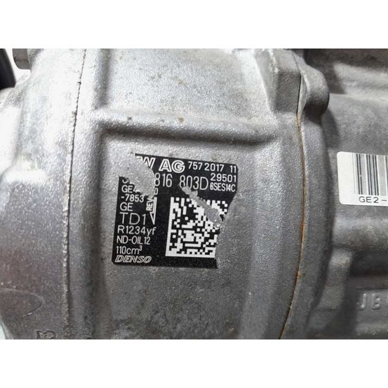 Compresor Aire Acondicionado Para Volkswagen Golf Vii Lim.