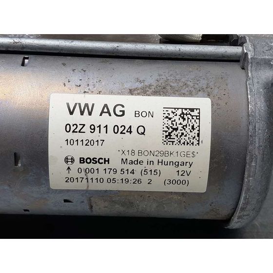 Motor Arranque Para Volkswagen Golf Vii Lim.