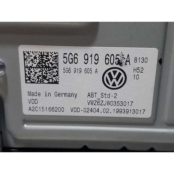 Sistema Navegacion Gps Para Volkswagen Golf Vii Lim.