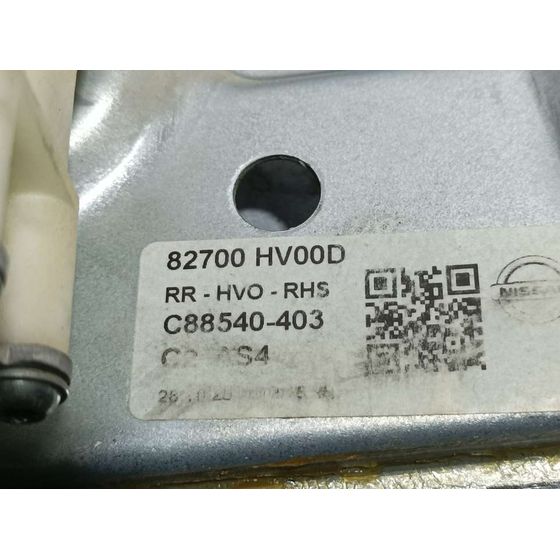 Elevalunas Trasero Derecho Para Nissan Qashqai
