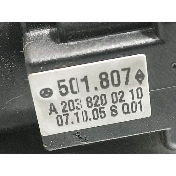 Mando Elevalunas Trasero Derecho para Mercedes-Benz Clase C (W203) Familiar