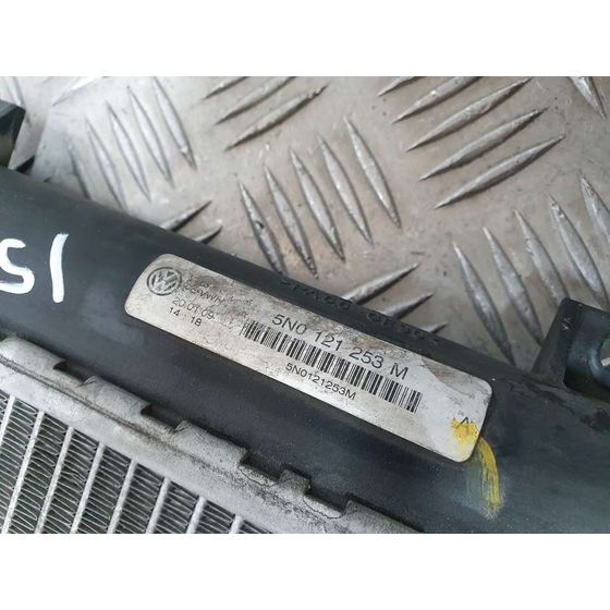 Radiador Agua Para Volkswagen Tiguan