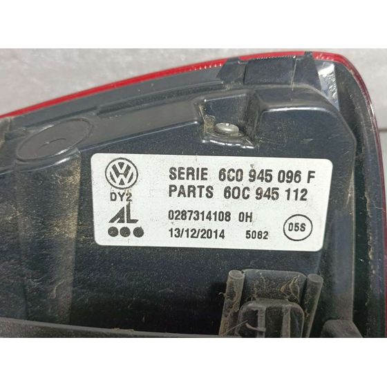 Piloto Trasero Derecho para Volkswagen Polo (6C1)