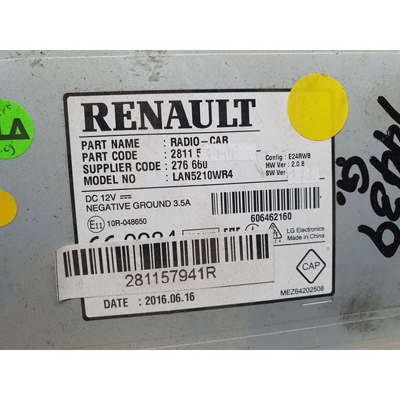 Sistema Navegacion Gps para Renault Clio Iv