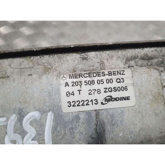 Intercooler Para Mercedes Clase C Berlina