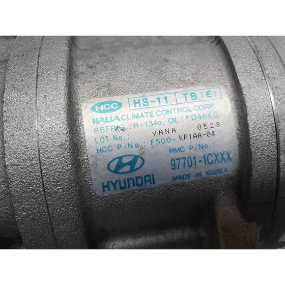 Compresor Aire Acondicionado Para Hyundai Getz