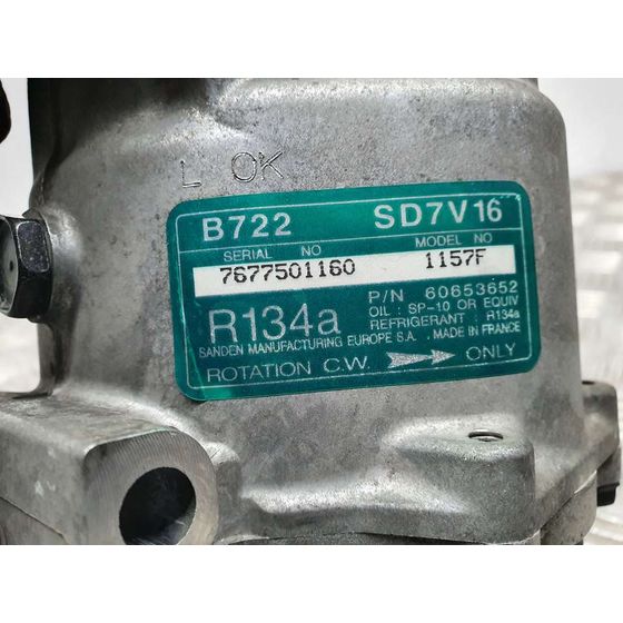 Compresor Aire Acondicionado Para Alfa Romeo 147