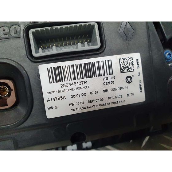 Sistema Navegacion Gps para Renault Clio V