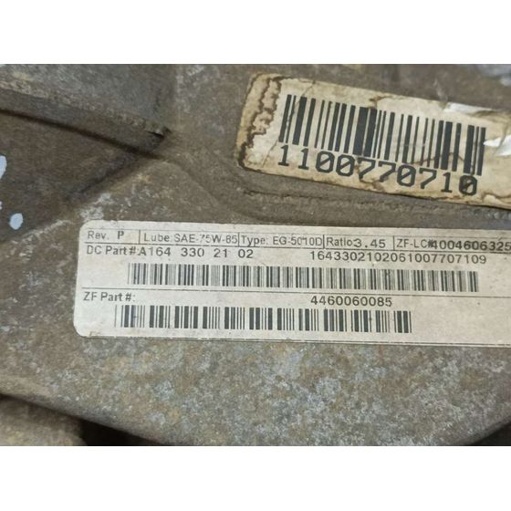 Diferencial Delantero Para Mercedes Clase M