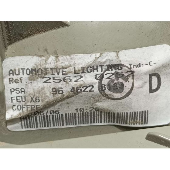 Piloto Trasero Derecho Para Citroen C6