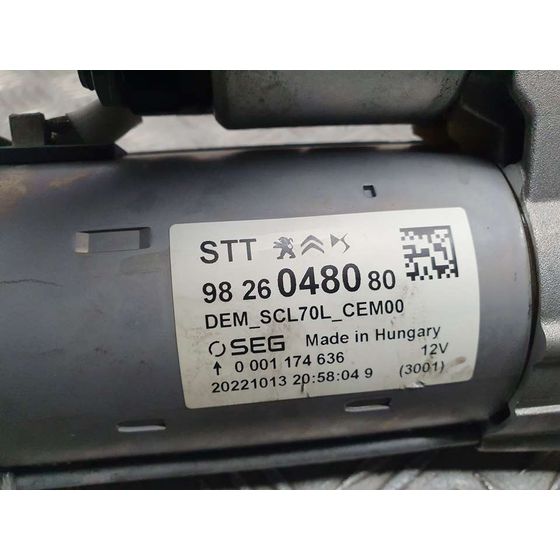 Motor Arranque Para Peugeot Boxer Combi