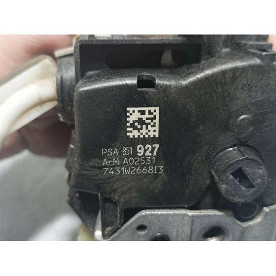 Cerradura Puerta Trasera Derecha Para Peugeot 508 Sw