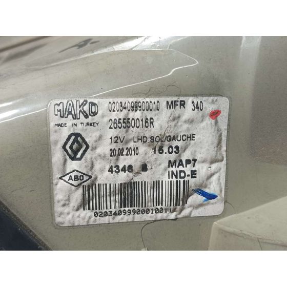 Piloto Trasero Izquierdo Para Renault Fluence
