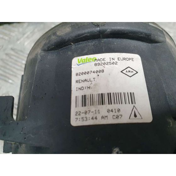 Faro Antiniebla Izquierdo Para Renault Scenic Iii