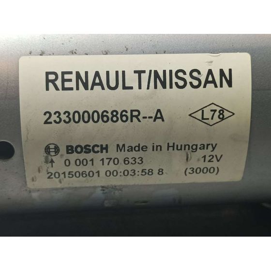 Motor Arranque Para Renault Kadjar