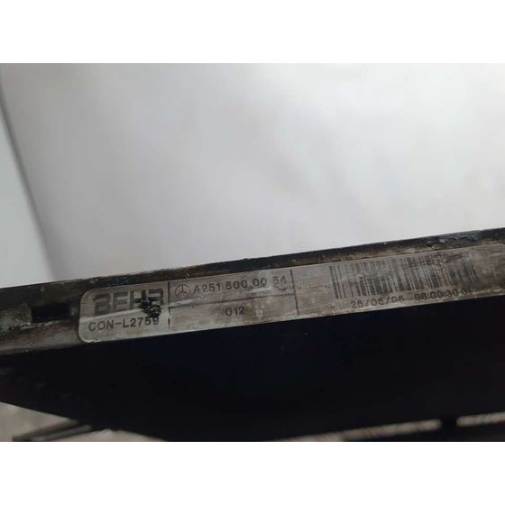 Condensador / Radiador Aire Acondicionado Para Mercedes Clase R