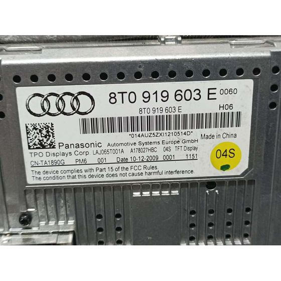 Sistema Navegacion Gps Para Audi A4 Ber.