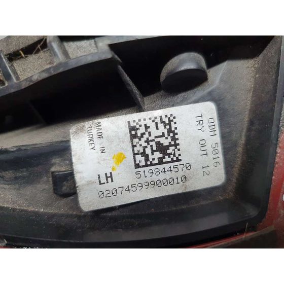Piloto Trasero Izquierdo Para Fiat Tipo Ii  Sedan