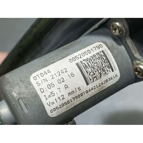Elevalunas Trasero Izquierdo para Fiat Tipo Ii (356) Sedan