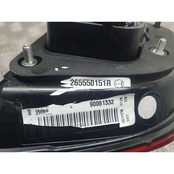 Piloto Trasero Izquierdo Para Renault Kadjar