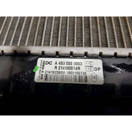 Radiador Agua Para Smart Fortwo Coupe