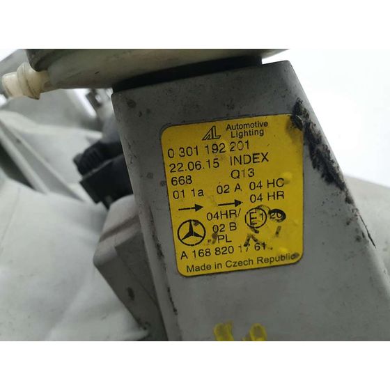 Faro Izquierdo Para Mercedes Clase A