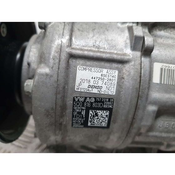 Compresor Aire Acondicionado para Volkswagen Polo