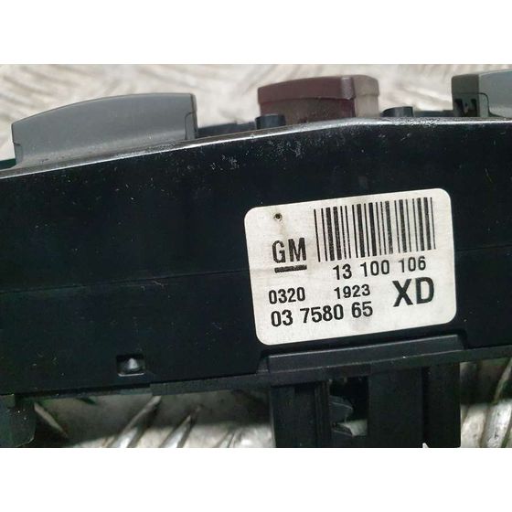 Warning para Opel Zafira B
