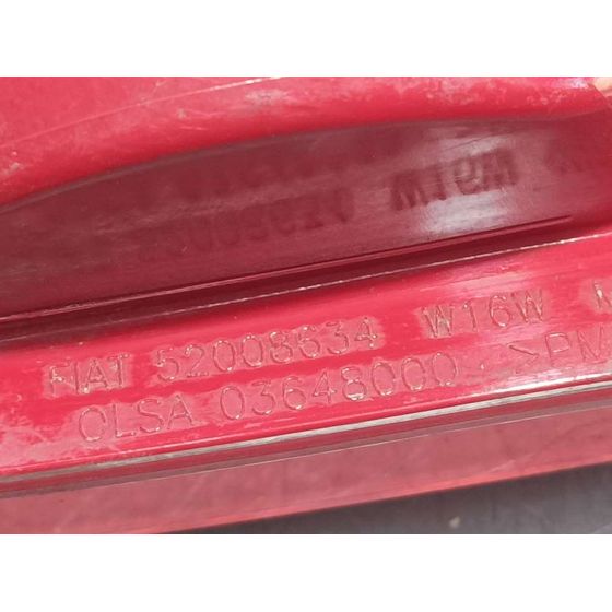 Piloto Trasero Derecho Paragolpes Para Fiat Nuova 500