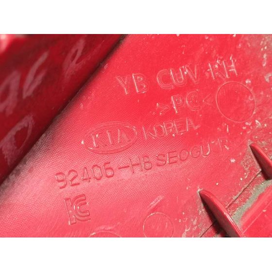 Piloto Trasero Derecho Paragolpes para Kia Stonic (Ybcuv)
