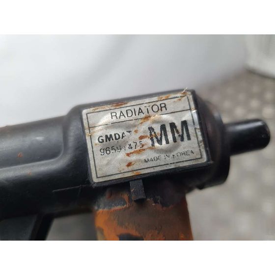 Radiador Agua Para Chevrolet Matiz